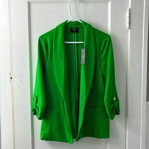 Tahari Jungle Green Blazer. Size Small.